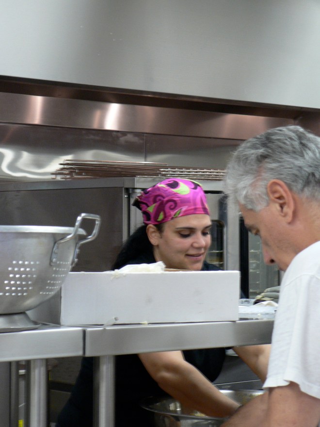 Chef Nicole.  Don't EVEN think about messing with her!