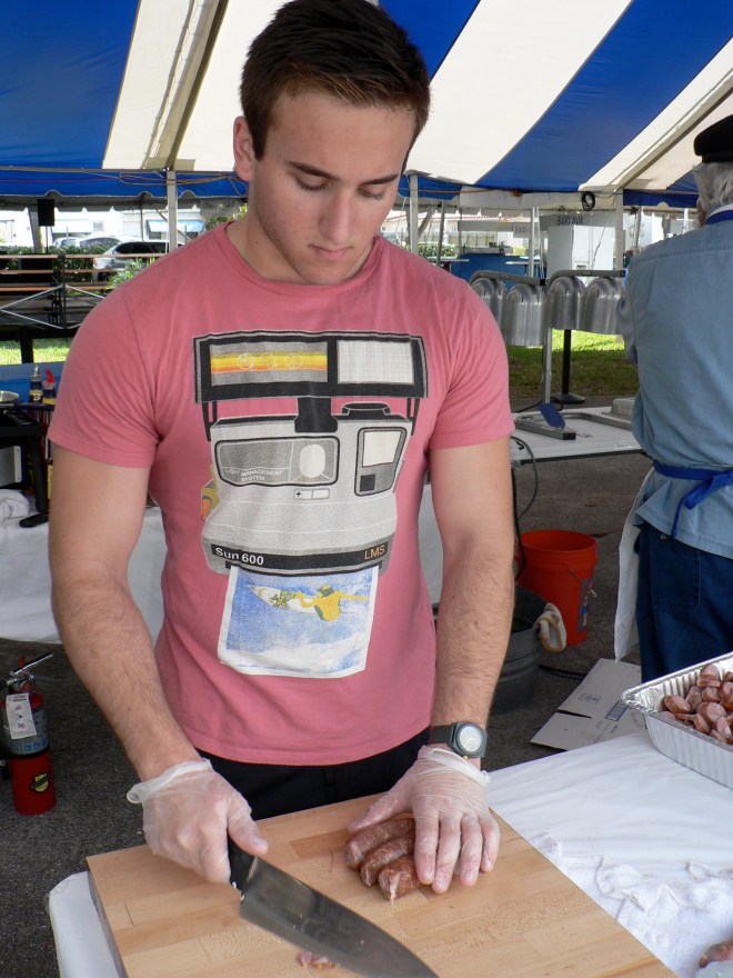 Don't let Elias' good looks fool you!  He is a gifted and powerful speaker having won countless oratorical competitions nationwide representing Saint Demetrios.