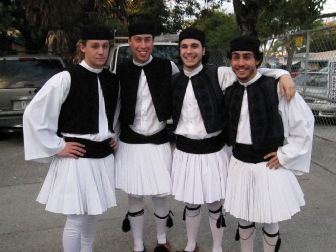 The boys! L-R Adam, James, JW, Mikey