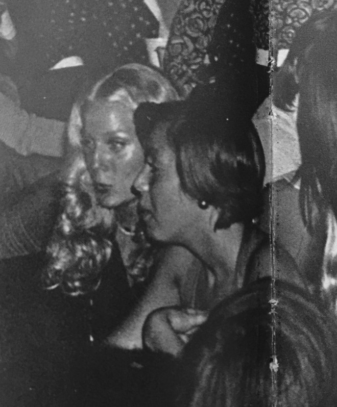 Andrea and me...probably up to no good.