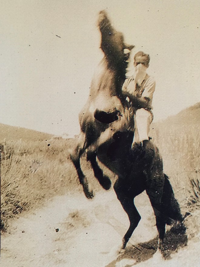 My uncle, Tio Hector, playing Zorro. He was 17 at the time.
